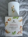 Thymes Mandarin Coriander Aromatic Candle 8OZ. Glass Citrus Notes. Fixed Price $20.00.