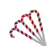 Gemmy Set Of 4 Lightshow Color Motion Christmas Candy Cane Pathway Led. Fixed Price $69.99.
