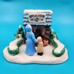2003 Cobblestone Corners Village Apple Cider Stand Christmas Ceramic. Fixed Price $8.99.