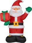 10-FT. Tall Pre-lit Christmas Inflatable, Santa Claus Holding Gift With Lights. Fixed Price $167.45.
