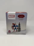 St. Nicholas Square Marvel Captain America Hand Painted Christmas Decor Nib. Fixed Price $14.99.