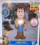Christmas Toy Story 4 Sheriff Woody Airblown Inflatable Light Up 3.5 Feet. Fixed Price $60.00.