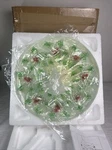 Avon Luminous Angel Acrylic Wreath Wall Decor Lighted Holiday 12" Nib. Fixed Price $29.95.