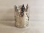 Slatkin Bath & Body Works Metal Sleeve For 4 Oz Candle Holder Christmas Tree. Fixed Price $7.99.
