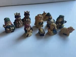 Giftco Vintage Holy Nativity Miniatures 11 Piece Set Polystone- Excellent Box. Fixed Price $16.99.