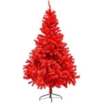 Northlight 6' Scarlett Red Pine Artificial Christmas Tree, Unlit. Fixed Price $246.49.