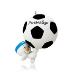 Hallmark 2014 Soccer Star Can Be Personalized Keepsake Christmas Ornament Nib. Fixed Price $10.88.