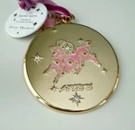 Anthropologie Lou Benesch Zodiac Ornament Gold Plated Aries" Nwt Christmas Gift. Fixed Price $21.99.