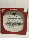 The Giving Plate, Holly Berry Ceramic Christmas 10.5 Holiday Stylewriter New. Fixed Price $11.25.