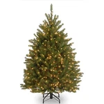 National Tree Pre-lit Artificial Christmas 4FT Dunhill Fir W Stand Lights. Fixed Price $59.00.