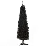 6FT Artificial Christmas Tree Slim Halloween Style Indoor Decoration For Party. Fixed Price $45.99.
