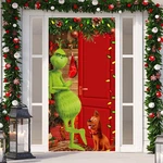 Oude Hower Cute Christmas Door Cover Decorations Red. Fixed Price $14.43.