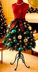 4 Ft Artificial Mannequin Tree Merry Dress Form Pre-lit 70 Clear Lights 129 Tips. Fixed Price $111.11.