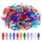 Tongcloud 300PCS Replacement Lights Bulbs For Ceramic Small, Colorful. Fixed Price $21.72.