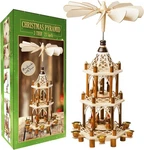 German Christmas Decoration Pyramid 18 Inches Nativity Scene. Holiday. Fixed Price $137.99.