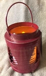 New Paradise Metal Led Flickering Flameless Christmas Tree Candle Lantern (red). Fixed Price $11.50.