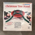 Vintage Artificial Christmas Tree Stand Lakewood Model 4635 Used Open Box. Fixed Price $32.00.