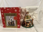 Pfaltzgraff Santa Snow Globe Here Comes Claus Music Box Christmas Heritage. Fixed Price $41.99.