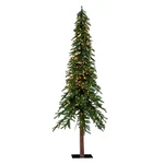 Vickerman 96" Natural Alpine Artificial Christmas Tree With Led Lights Green. Fixed Price $390.65.