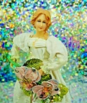 Roman White Angel 16" Christmas Tree Topper Decorations 39815W New Wow!. Fixed Price $39.95.