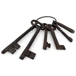 Haunted House Skeleton Keys Cast Iron Dungeon Prop For Halloween Theater. Fixed Price $20.66.