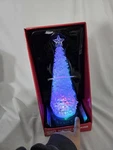 New Merry Moments Holiday Figurine Light Up Christmas Tree. Fixed Price $14.99.