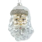 Winter Santa Blown Glass Ornament Christmas Tree Holiday Saint Nicholas. Fixed Price $15.97.