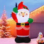 Comin 4.2 Ft Christmas Inflatables Santa Claus Outdoor Decorations Xmas Red. Fixed Price $28.41.