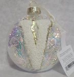 Wondershop Monogram V Plastic Tinsel Ball Christmas Ornament New. Fixed Price $8.99.
