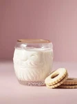 Anthropologie North Pole Juice Glass Santa Christmas New In Box. Fixed Price $24.99.