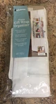 Whitmor 6129-5344 Clear/white Hanging Gift Wrap Organizer. Fixed Price $17.39.