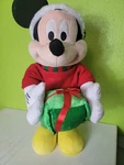 Disney Mickey Mouse 22" Plush Christmas Greeter W/present By Gemmy Ind.. Fixed Price $61.62.