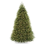 9 Foot Christmas Tree National Co. Dunhill Fir Pre-lit Clear Light Read. Fixed Price $475.00.