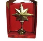 Nicholas Square Gold Tone Star Christmas Tree Topper Home Accent 12 Inch. Fixed Price $10.00.