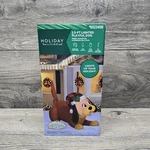 Holiday Living 2.5' Playful Dog Air Blown Inflatable Lighted Led Christmas Decor. Fixed Price $17.99.