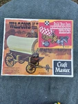 Craft Master Wagons Of The Old West Covered 50101 Model Kit New Sealed. Fixed Price $55.00.