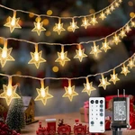 String Lights Plug IN,39FT 100LED Fairy With Remote, Hanging Star.... Fixed Price $26.37.