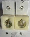 Lot 2 New In Box Sorelle Light Up Globes, Angel W/ Candle & Xmas Tree, Ornaments. Fixed Price $39.99.