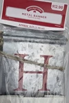Time Metal Christmas Banner "happy Holidays" 8 Feet Long New In Package. Fixed Price $9.99.
