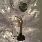 Ashland Golden Plunger Glass Christmas Ornament. Fixed Price $9.95.