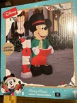 Disney Inflatable Christmas 7FT Tall Airblown Mickey Mouse Noel #5286128. Fixed Price $110.00.