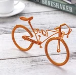Handmade Bike Toy, Love Bicycle Model Home Creative Aluminum Wire Braided. Fixed Price $13.38.