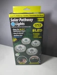 New Solar Pathway In Ground Led (4 Lights) Waterproof Wireless - Tekno. Fixed Price $10.00.