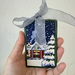 Temp-tations Christmas Winter Holiday Painted Xmas Ornament Temptations Tara. Fixed Price $10.00.