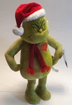 Gemmy Cvs Grinch Holiday Greeter Scarf Hat 2022 Seuss 21" Light Up Heart Works. Fixed Price $29.99.