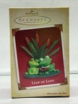 2005 Hallmark Keepsake Leap Of Love Frog Christmas Ornament - Free Shipping. Fixed Price $11.75.