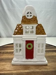 Bath & Body Works Slatkin Luminary Holiday House Church Candle Christmas 2010. Fixed Price $32.99.