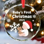 Babys First Christmas Ornament 2025 Boy. Fixed Price $7.29.