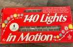 Vintage 140 Motion Indoor Outdoor 48FT Holiday Set Foremost Indu. Fixed Price $40.00.