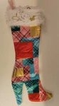 2025 Dolly Parton 23" Stiletto Christmas Stocking Boot Ruz Coat Of Many Colors. Fixed Price $19.99.